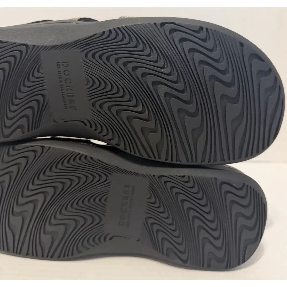 Men’s Dockers Searose Fisherman Brown Sandals 7M Memory Foam Insoles NEW